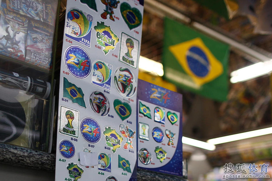 街頭巷尾的巴西元素 世界杯氣氛愈發(fā)濃烈