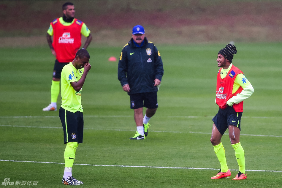 巴西隊訓練備戰世界杯