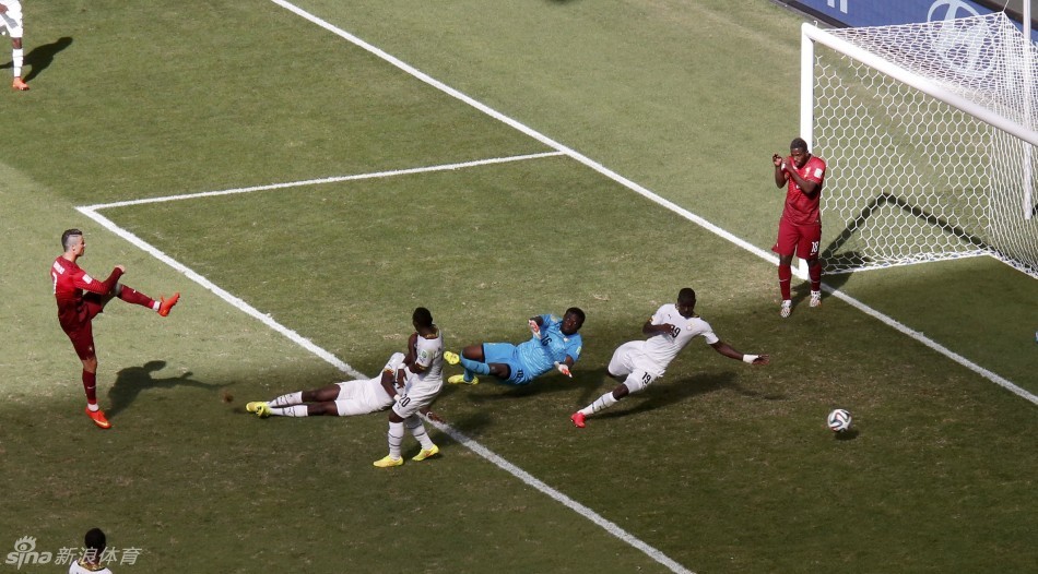 [G組末輪]葡萄牙2-1加納 葡萄牙出局C羅落寞而歸