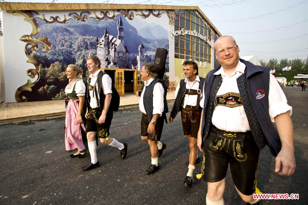 Munich Oktoberfest staged in Beijing