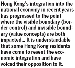 Apple Daily exaggerates HK's problems