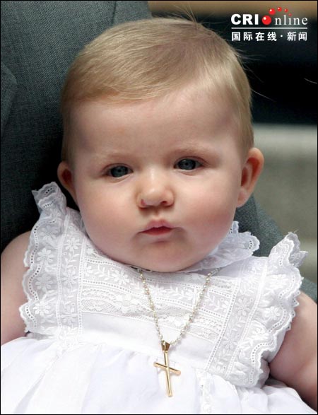 西班牙王室公布王儲(chǔ)全家福照片