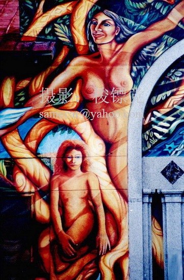 流落情感到街頭：近距離看北美街頭壁畫