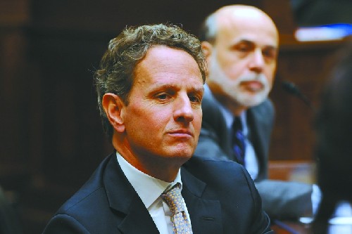 伯南克與蓋特納承認(rèn)歐債危機(jī)緩和