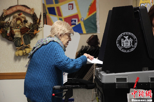 美國總統大選全國投票拉開帷幕