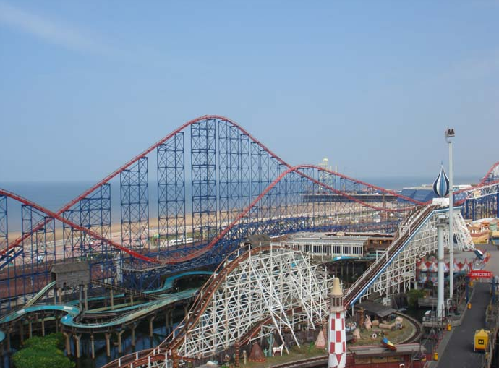 英著名主題公園發生過山車相撞 游客被撞斷鼻子