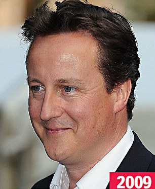 英國(guó)首相難逃白發(fā)魔咒 卡梅倫上任三月即白頭