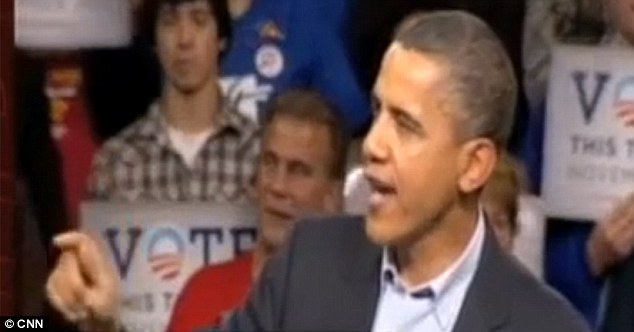 英媒稱奧巴馬漸失耐性與冷靜 演講局勢(shì)一度失控