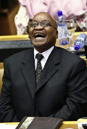 祖馬正式當選南非總統 胡錦濤主席致電祝賀