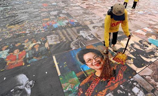 菲律賓紀念阿基諾夫人去世一周年