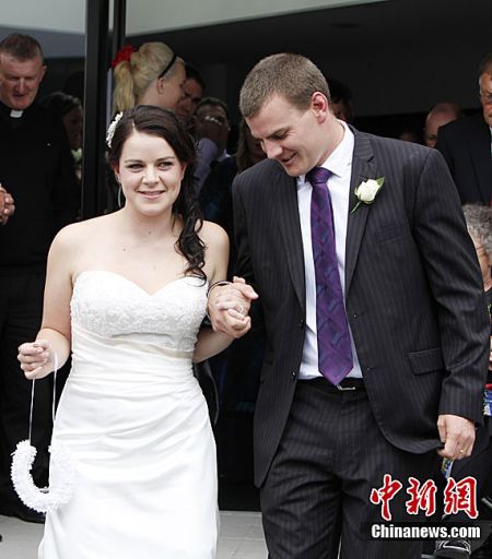 新西蘭舉行震后首場婚禮