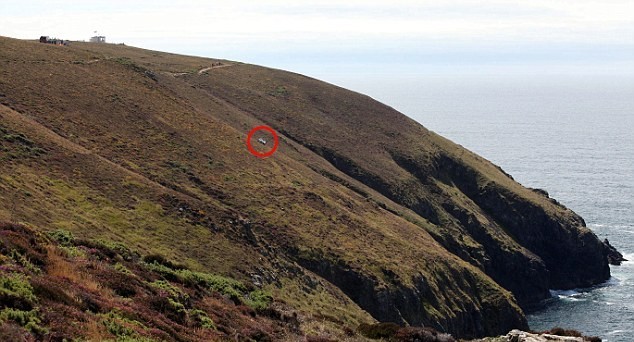 英國大媽駕車翻下懸崖 被困20小時(shí)后成功脫險(xiǎn)