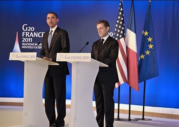 G20峰會歐債危機成主角 美法意領導人反應不一