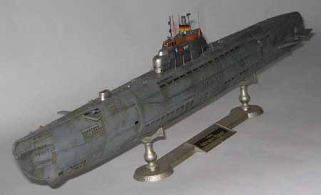 [模型欣賞]：德軍U-2540 Wilhelm Bauer潛艇