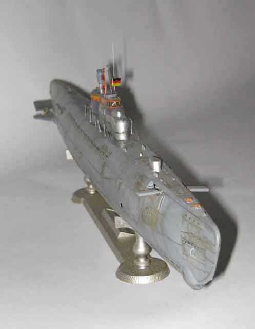 [模型欣賞]：德軍U-2540 Wilhelm Bauer潛艇