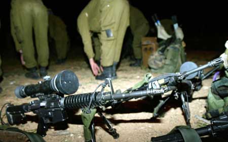 以色列作戰部隊的夜行拉練