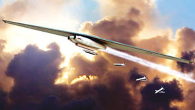 “彈簧小折刀”無人戰機——美空戰新銳