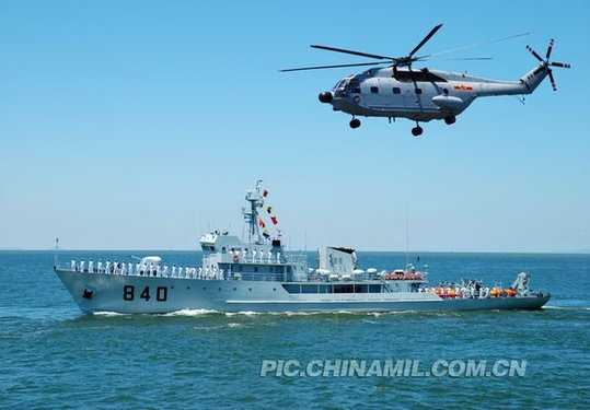 組圖：南海艦隊(duì)某快艇支隊(duì)