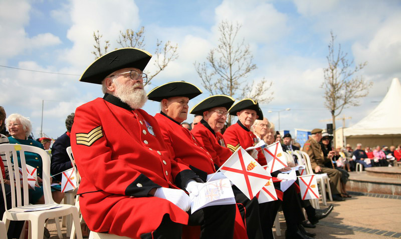 英國澤西島慶祝解放65周年