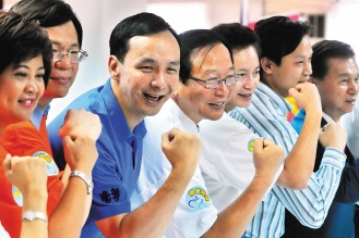 朱立倫蔡英文發(fā)言人比一比：名嘴律師VS俊男美女