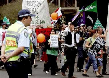 伊戰3周年反戰聲起