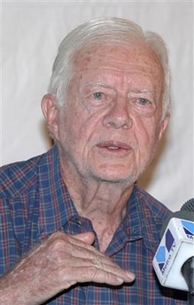 美前總統卡特獲格萊美獎 克林頓后第二人