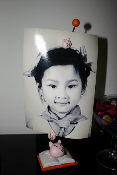 周筆暢可愛童年照曝光(圖)