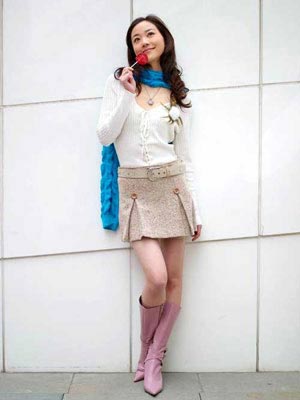 可愛(ài)清純玉女韓雪