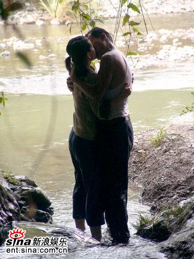 梁家輝秦海璐《我的教師生涯》拍激情吻戲(圖)