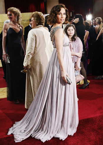 奧斯卡典禮眾女星爭艷