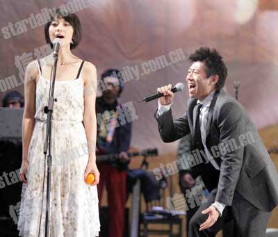 《艷遇》排練 高圓圓玩說唱 夏雨載歌載舞