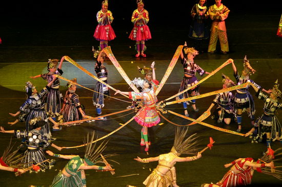 《多彩貴州風》吹到莫斯科（圖）