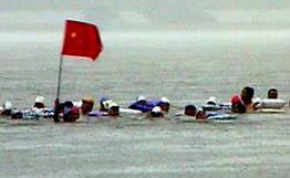 俄中傳統游泳友誼賽 見證兩國人民情誼