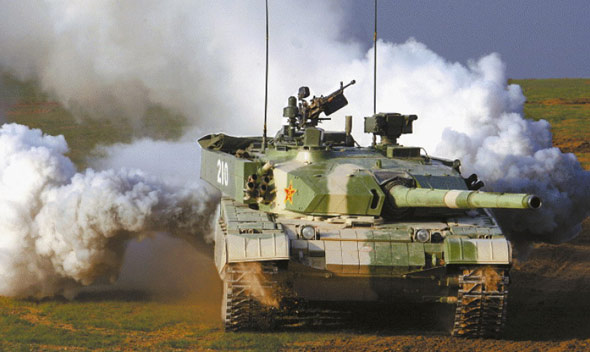 我軍裝甲裝備完好率高隨時能戰斗