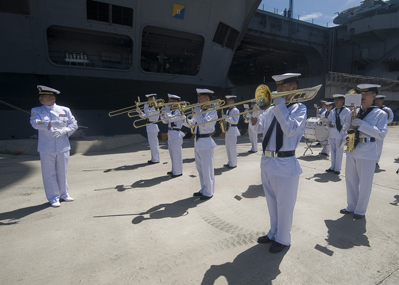 美“華盛頓”號航母抵韓 將參加聯(lián)合軍演