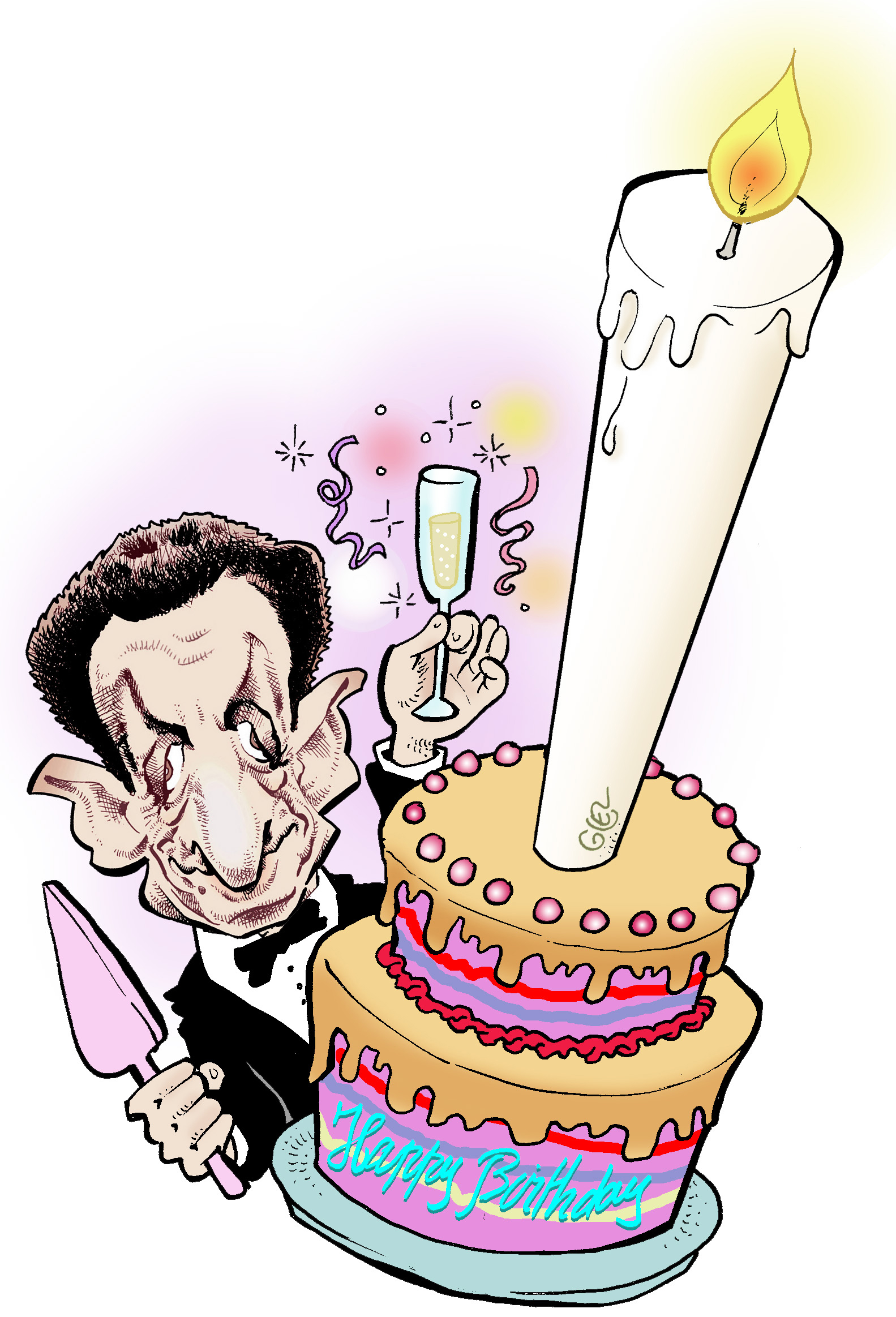 薩科齊變身漫畫人物 “隱身”不同場景待讀者尋找