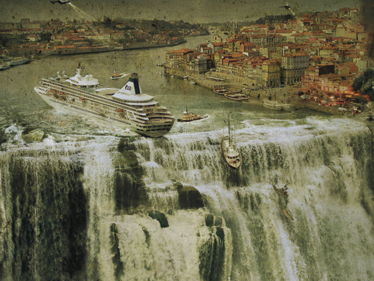 美藝術家繪制末日場景 殘酷詭異之美撼人心魄