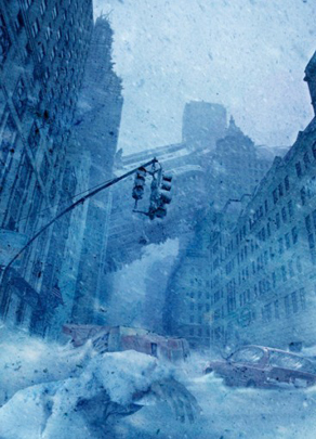 美藝術家繪制末日場景 殘酷詭異之美撼人心魄