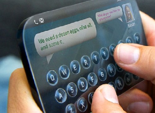 美公司新技術使鍵盤和觸摸屏完美結合 鍵盤可隨時出現和消失