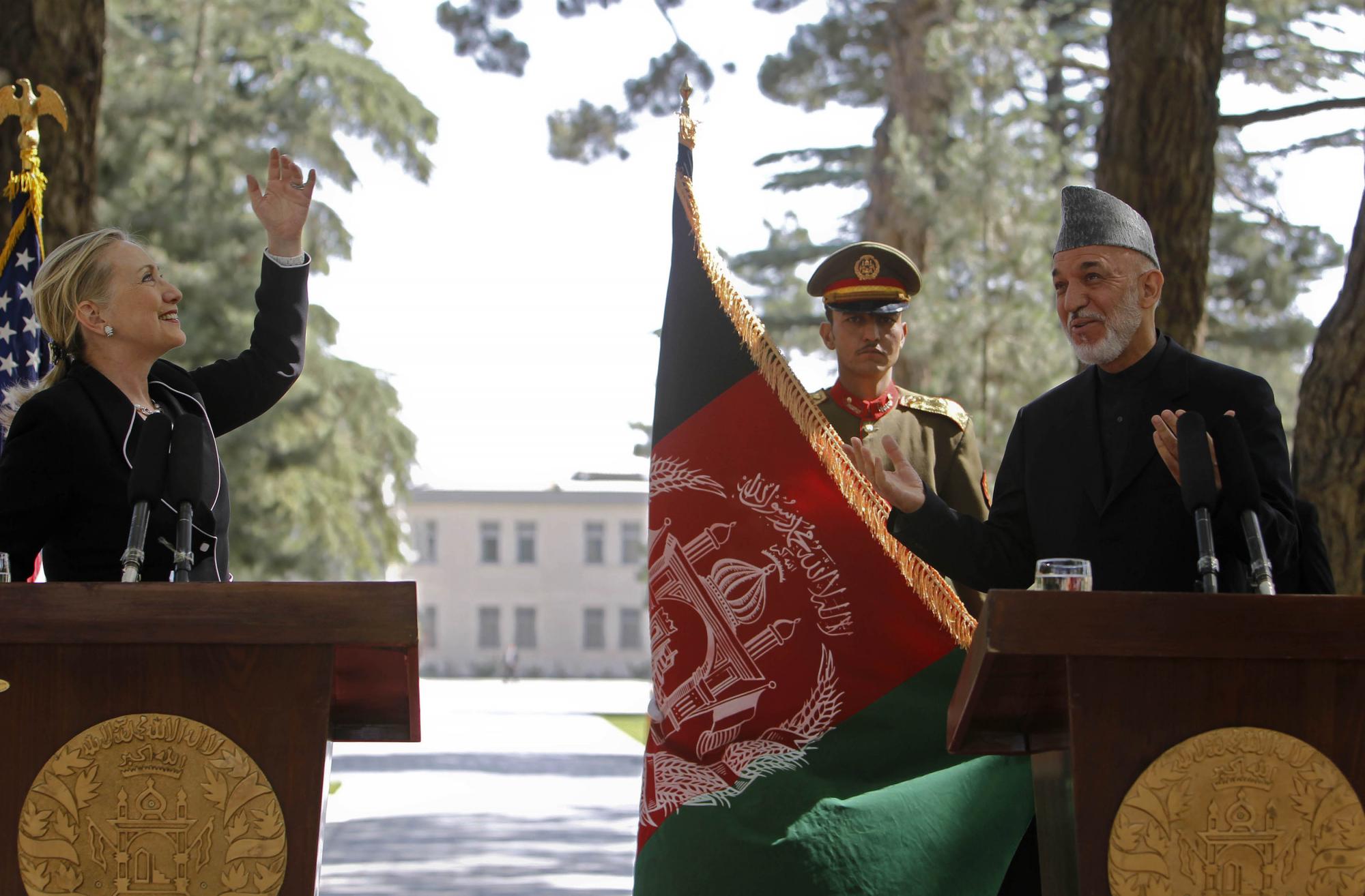 希拉里宣布阿富汗為“非北約重要盟友” 國際社會將繼續提供援助