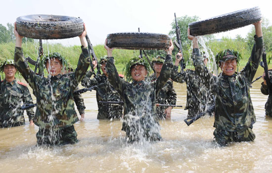 直擊武警魔鬼訓練