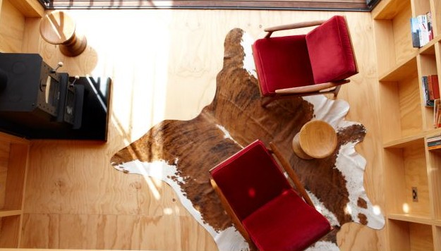 新西蘭建筑師滑車上造可移動別墅 占地40平米夠五口之家度假