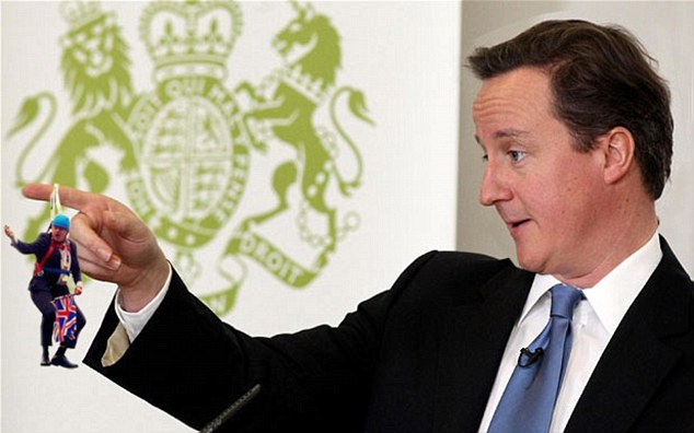 網(wǎng)上熱傳倫敦市長(zhǎng)遭惡搞照片 上天入地?zé)o處不在