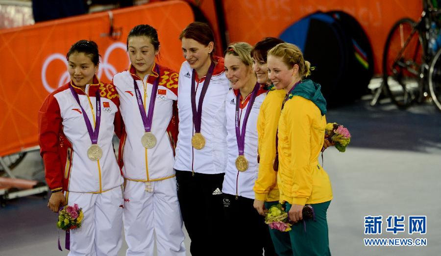 自行車女團金牌得而復失 張繼科乒乓男單奪冠