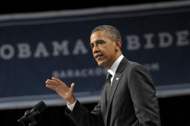 奧巴馬籌款連續3月落后羅姆尼 急發郵件向選民吸金