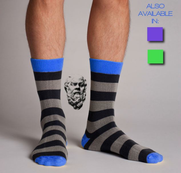 美國小伙造出“終極”襪子 選用防彈材料永不磨破