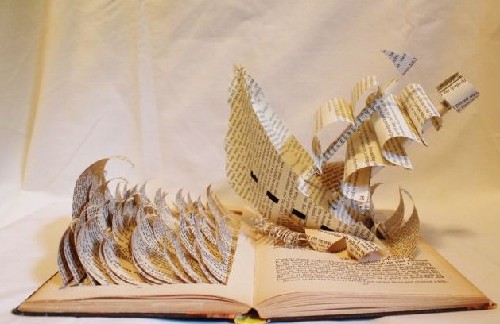 哈利•波特、湯姆•索亞從書里冒出來！絕美紙雕讓主角“復(fù)活”