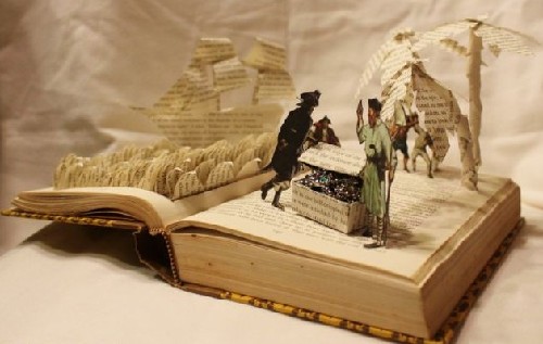 哈利•波特、湯姆•索亞從書里冒出來！絕美紙雕讓主角“復(fù)活”