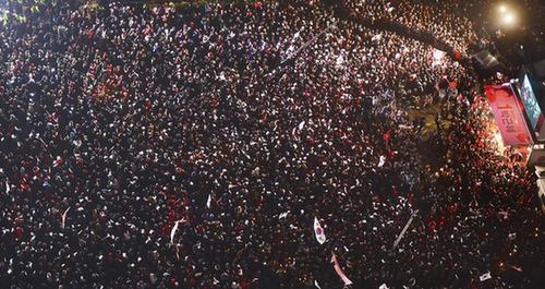 忙碌而豐富 圖說韓國總統大選精彩點滴