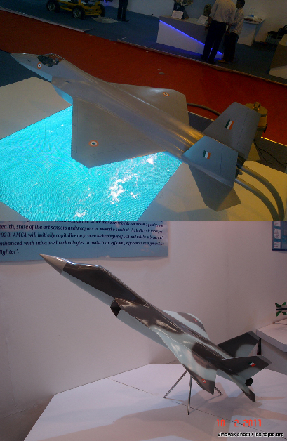 印度展示國產(chǎn)機身加長版中型五代戰(zhàn)機方案